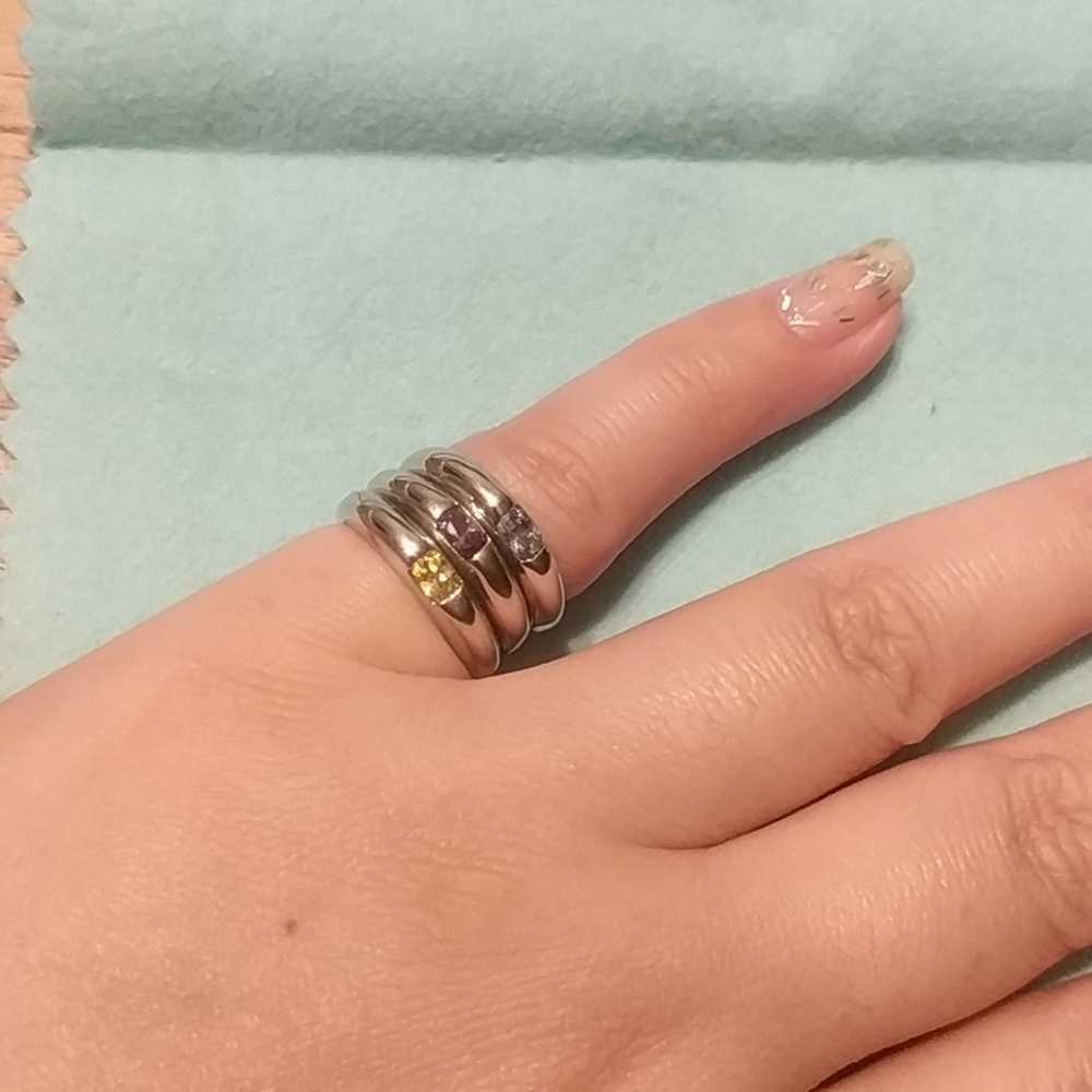 Stacking Silver Ring 5 - image 2